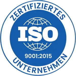 ISO 9001:2015 zertifiziert